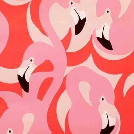 Alexander Henry Fabrics - Boardwalk Flamingo - Pink Flamingo 8466A