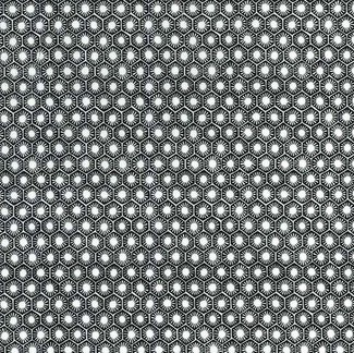 Michael Miller Stoffe - Menagerie Collection - Sun Tiles DC6512 Black