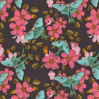 Free Spirit Fabrics - Forest Floor by Rachel Hauer - Luna RH18 Gray