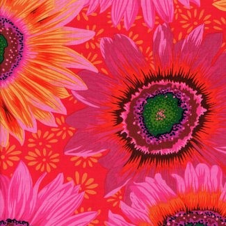 Free Spirit Fabrics - Kaffe Fassett Collective - Philip Jacobs -Van Gogh PJ111 Red