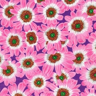 Free Spirit Fabrics - Kaffe Fassett Collective - Philip Jacobs -Lucy PJ112 Pink