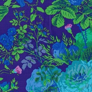 Free Spirit Fabrics - Philp Jacobs - Gradi Flora  PJ53 Purple