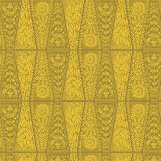 Free Spirit Fabrics - Anna Maria's Conservatory - Second Nature AM 008 Dresean Lace Saffron