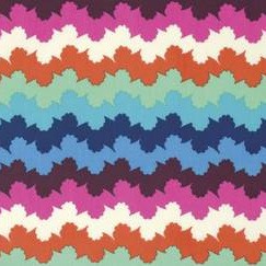Free Spirit Fabrics - Amy Butler - Violette Collection - Organic Stripe AB138 Midnight