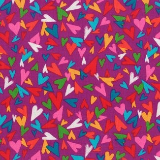 Free Spirit Fabrics - Oh Happy Day! by Keiko Goke - All My Heart KG37 Small