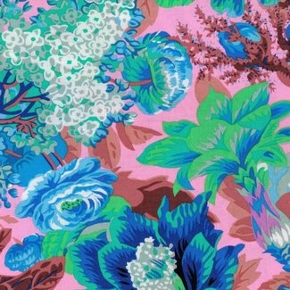Free Spirit Fabrics - Kaffe Fassett Collective - Philip Jacobs - Floral Burst PJ29 Cool
