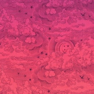 Free Spirit Fabrics -  Daydreamer by Tula Pink - Little Fluffy CloudsTP177 Dragonfruit