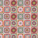Blend Fabrics - Riding Hood - Granny Squares - 114.109.05.2 White