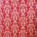 Free Spirit Fabrics - Tina Givens - Starflakes & Glitter - Candelabrum PWTG140 Scarlet