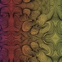 Free Spirit Fabrics - Bio Geo 2 by Adrienne Leban - Rainbow Bio AL13 Multi