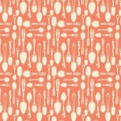 Blend Fabrics- Ana Davis- Clementine 113.104.04.1 Spoonful of Sugar Coral