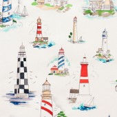 Alexander Henry Fabrics - American Coast - Towers of the Sea - Natural 7899A