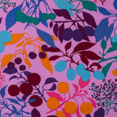 Alexander Henry Fabrics - Rainbow - Wilderberry 8746 C