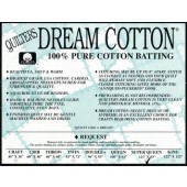Quilters Dream Cotton Batting - Baumwollvlies für Quilts - Request 304cm