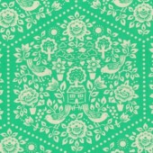 Free Spirit Fabrics - Clementine by Heather Bailey Summerhouse HB57 Turquoise
