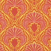 Free Spirit Fabrics - Dena Designs - Tangier - Ikat Shell DF163 Orange