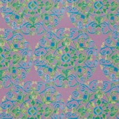 Free Spirit Fabrics - Dena Designs - Tangier - Ikat Circles DF165 Aqua