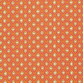 Free Spirit Fabrics - Dena Designs - Tangier - Ikat Diamonds DF171 Orange