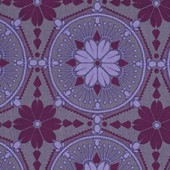 Free Spirit Fabrics - Anna Maria Horner - True Colors - Medallion TC004 Violet