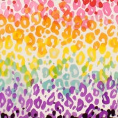 Alexander Henry Fabrics - Rainbow Leopard - Bright/Multi 7854 A