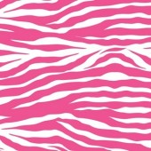 Adornit Stoffe - Zebra Print Hot Pink Fabric - AD316