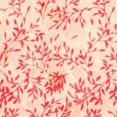 Anthology Fabrics - Handmade Batik - Jaqueline De Jonge - vines Breezy Brights 868Q-11 Brights