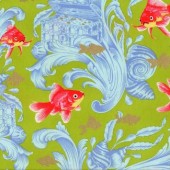 Fee Spirit Fabrics - Besties by Tula Pink - Treading Water TP214 Clove
