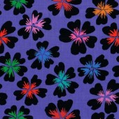 Free Spirit fabrics - Kaffe Fassett - Petals GP201 Purple
