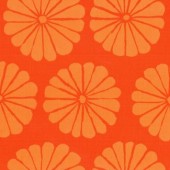 Free Spirit Fabrics - Kaffe Fassett Collective - Kaffe Fassett  - Damask Flower GP183 Orange
