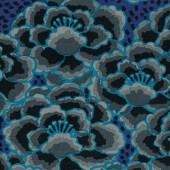 Free Spirit Fabrics -Kaffe Fassett - Tonal Floral GP197 Charcoal