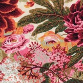 Free Spirit Fabrics - Kaffe Fassett Collective - Philip Jacobs - Floral Burst PJ29 Natural