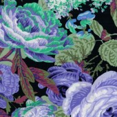 Free Spirit Fabrics - Kaffe Fassett Collective - Philip Jacobs - Floral Burst PJ29 Purple