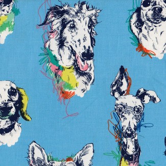 Alexander Henry Fabrics - Bow Wow Wow 8451B