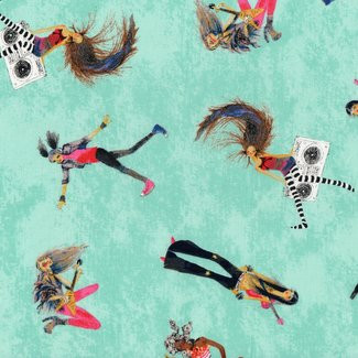 Clothworks - Masha D'yans Design - Groovy Girls 2611