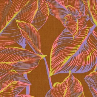 Free Spirit Fabrics - Anna Maria Horner - Made My Day -Canna AH162 Toffee