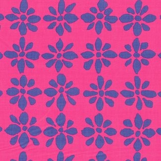 Free Spirit Fabrics - Kaffe Fassett Collective - Brandon Mably BM94 Snow Flower Pink