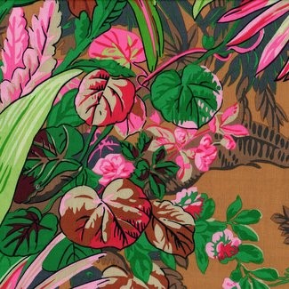 Free Spirit Fabrics - Kaffe Fassett Collective - Philip Jacobs PJ126 Jungle Brown