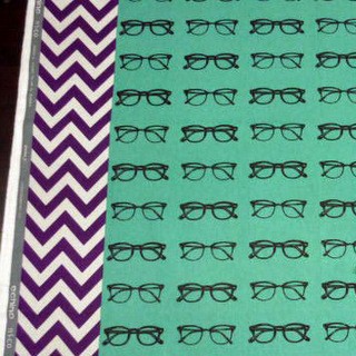 Echino Stoffe - Glasses JG 99700 B25