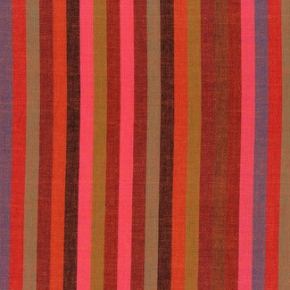 Free Spirit Fabrics - Kaffe Fassett - Woven Stripes -Narrow Stripe WSGP002 Tomato