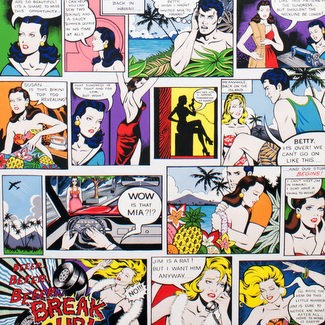 Alexander Henry Fabrics - Home Sewing is Easy Part II: Hawaii 7891 A