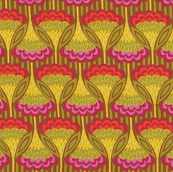 Free Spirit - Hand Drawn Garden Fanfare - Brass AH59