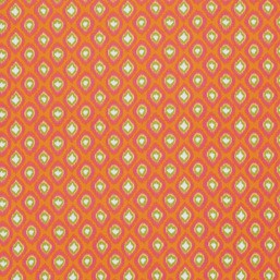 Free Spirit Fabrics - Dena Designs - Tangier - Ikat Diamonds DF171 Orange