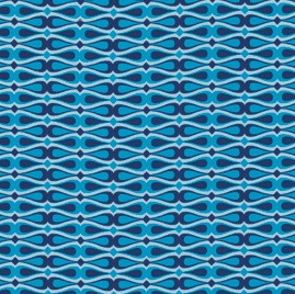 Free Spirit Fabrics - Jenean Morrison - Beachwood Park - Caravan PWJM082 Blue