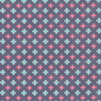 Art Gallery Fabrics - Skopelos by Katarina Roccella - Crosses Mouro SK-44607