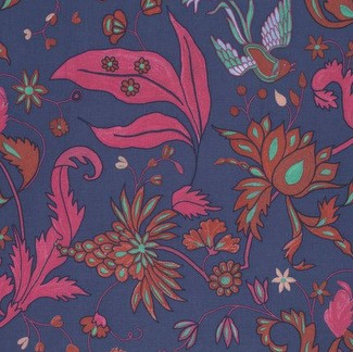 Rowan Stoffe - Victoria & Albert Museum - Bhandari - Chambay VA48 Indigo