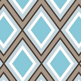 Adornit Stoffe - Tan Picot Fabric - AD285