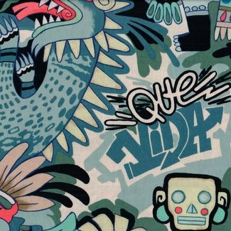 Alexander Henry Fabrics - Folklorico - Que Vida 8933 A