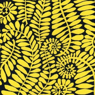 Free Spirit Fabrics - Brandon Mably for Kaffe Fassett Collective - Fronds BM85 Yellow