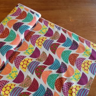 Free Spirit Fabrics - Good Gracious by Anna Maria Horner - Bright Eyes - Stacked in Breakfast AH160