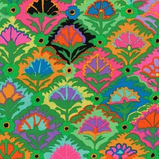 Free Spirit fabrics - Kaffe Fassett - Step Flowers GP202 Multi